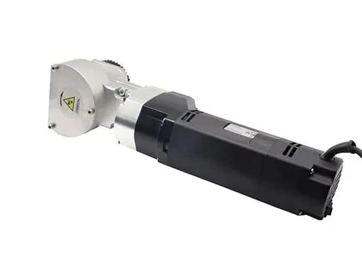 Entraînement OrbiCut 230 V avec réducteur planétaire, paroi jusqu’à 12 mm